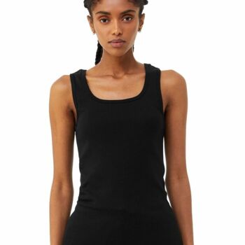 Women's Micro Rib Tank Thumbnail