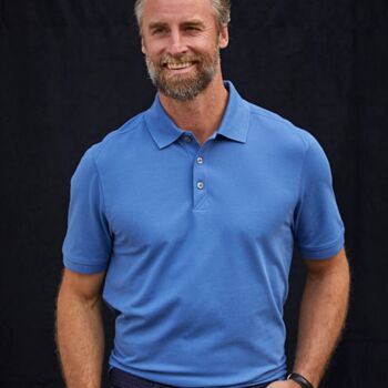 Cutter & Buck Advantage Tri-Blend Pique Mens Big and Tall Polo Thumbnail