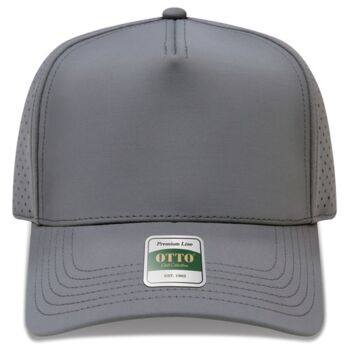 OTTO CAP® Club Collection 5 Panel Mid Profile Perforated Cap Thumbnail