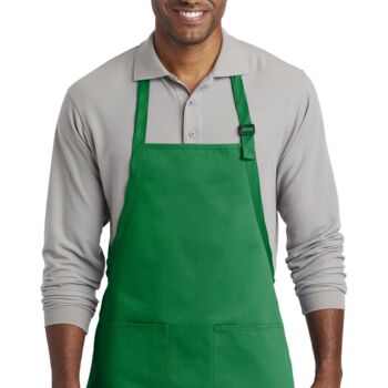 Medium Length Two Pocket Bib Apron Thumbnail