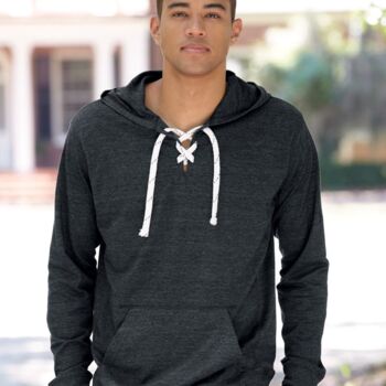 Sport Lace Jersey Hooded Pullover T-Shirt Thumbnail