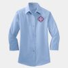 Ladies 3/4 Sleeve Easy Care Shirt Thumbnail