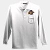 Long Sleeve Silk Touch™ Polo with Pocket Thumbnail