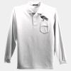 Long Sleeve Silk Touch™ Polo with Pocket Thumbnail