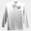 Long Sleeve Silk Touch™ Polo with Pocket Thumbnail