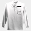 Long Sleeve Silk Touch™ Polo with Pocket Thumbnail