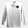 Long Sleeve Silk Touch™ Polo with Pocket Thumbnail