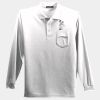 Long Sleeve Silk Touch™ Polo with Pocket Thumbnail