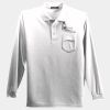 Long Sleeve Silk Touch™ Polo with Pocket Thumbnail