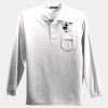 Long Sleeve Silk Touch™ Polo with Pocket Thumbnail