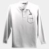 Long Sleeve Silk Touch™ Polo with Pocket Thumbnail